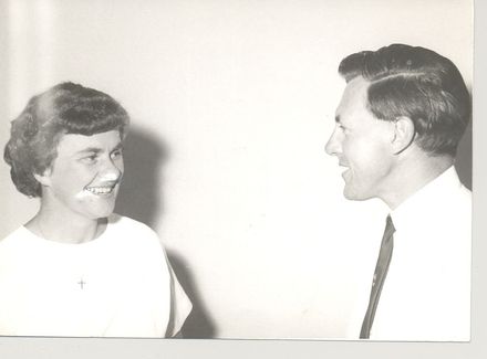 Man (unidentified) & woman (unidentified)