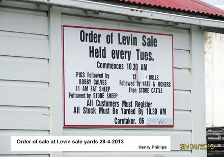 Order of sale at Levin sale yards 28-4-2013 - Resource cover image