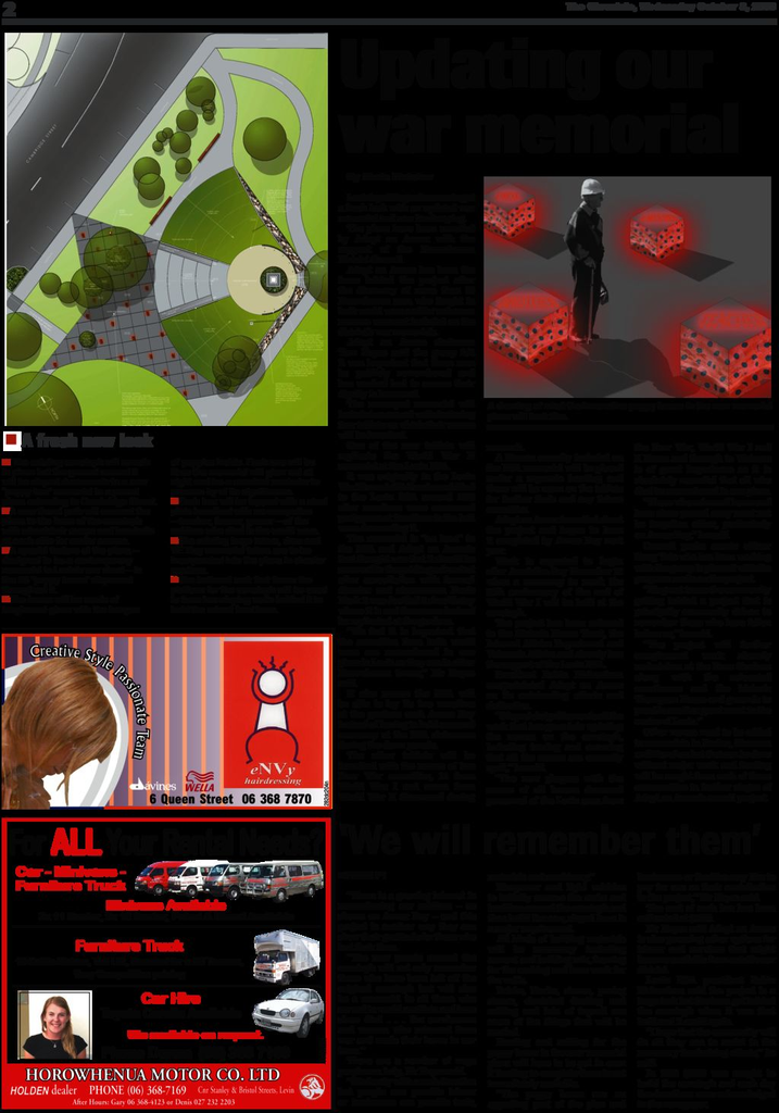 Levin Chronicle October 8 2008 P2 - Resource cover image