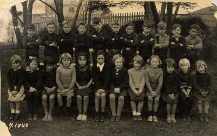 Foxton School Pupils 1940