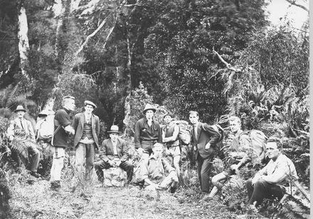 Tramping Party, Hector Track - Tararua Ranges