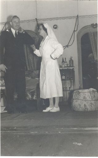 Foxton Little Theatre play, 1950's