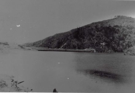 Arapeti Dam, looking northeast, 1925