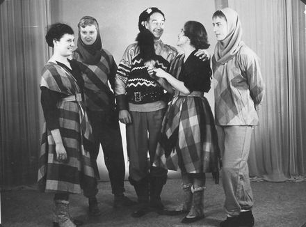 Hard-Boiled Herman and Ladies ? - of the show "Rose Marie", 1959