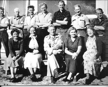 Staff (group portrait), 1952
