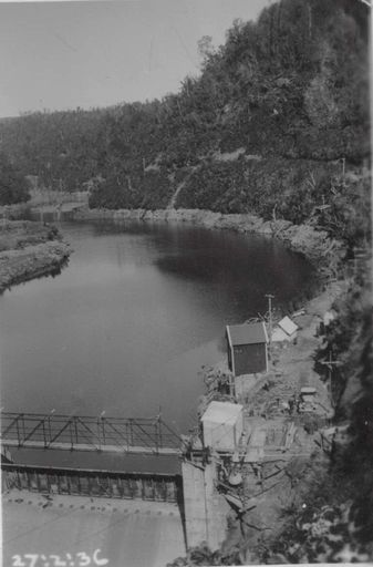 Mangahao Hydro-electric Scheme, 1936