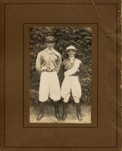 Jockeys Keith and Henry Robinson