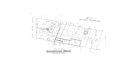 Plan of the Horowhenua Block 1896 - Resource cover image