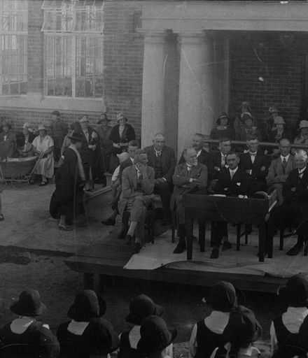 Opening of Secondary Department at Foxton District High School 1928