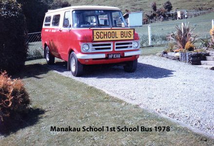 Manakau Schools first school bus