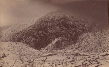 Snow storm at Mangahao, 1916