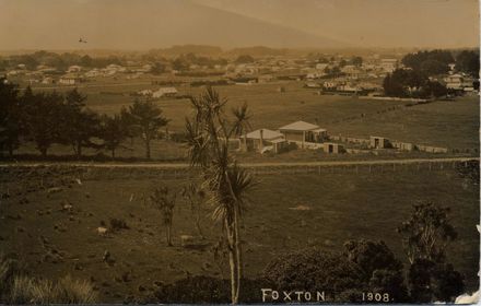 Foxton From Government Hill, 1908