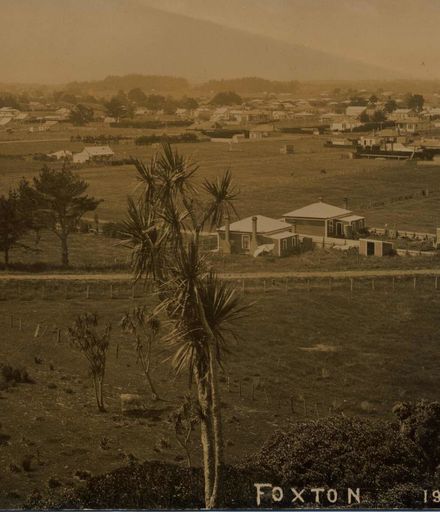 Foxton From Government Hill, 1908