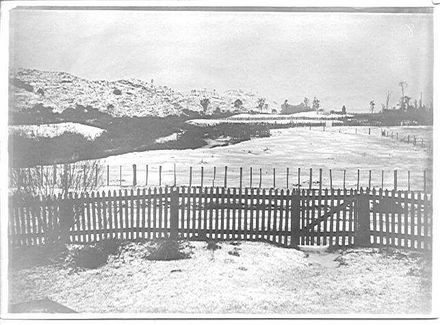 Snow on McDonald Property