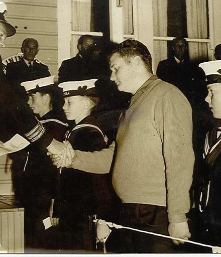 Certificates presented to T.S. Tutira cadets, 1969
