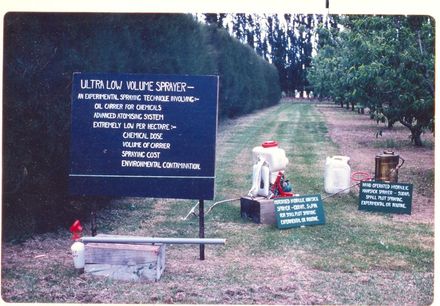 Spray Equipment Display, open day at H.R.C., 1976