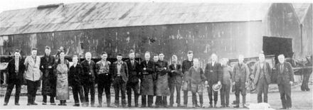 Workers at Ora Mill about 1930