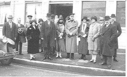 Levin Dignitaries With Sir Charles and Lady Alice Fergusson