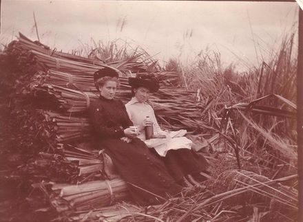 Emily Crowther and Gertrude Hallam