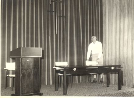 Mr Grylls in new Baptist Chapel, 1972 - Resource cover image