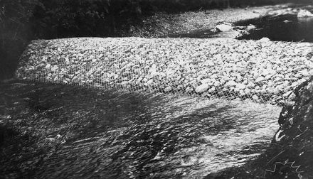 Weir at the Water Supply Intake