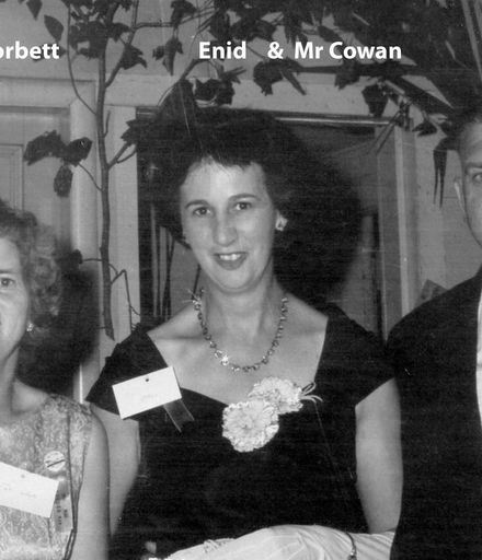 Pat Corbett,  Enid & Mr Cowan