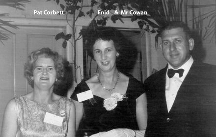 Pat Corbett, Enid & Mr Cowan