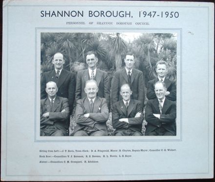 Shannon Borough Councillors, 1947 - 1950