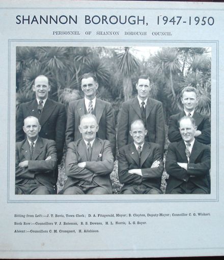 Shannon Borough Councillors, 1947 - 1950
