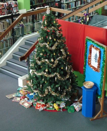 Christmas Tree at the library - Resource cover image