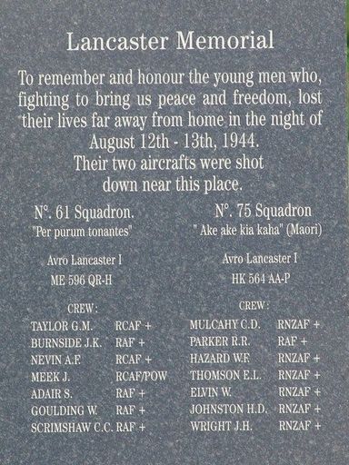 Cyril Desmond MULCAHY on Lancaster Memorial