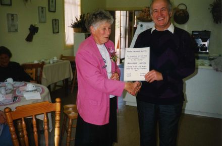 Margaret Speirs Award Foxton Historical Society