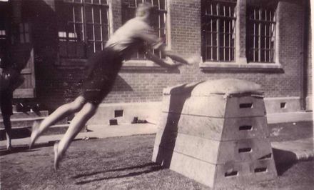 School Gymnastics, Foxton D.H.S., 1930's ?