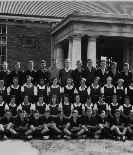 Foxton District High School Pupils 1930s
