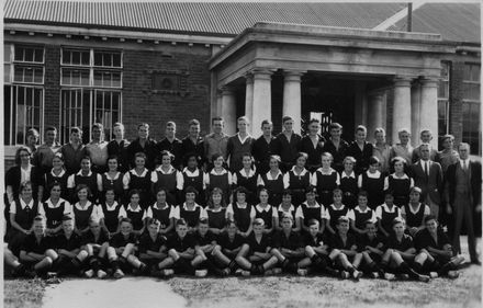 Foxton District High School Pupils 1930s