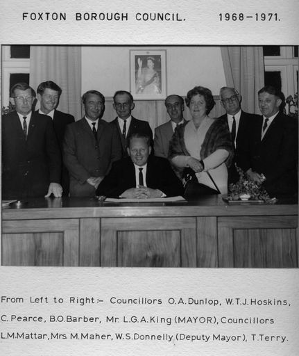 Foxton BoroughCouncil 1968 - 1971