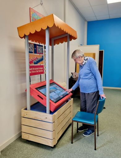 Libraries Horowhenua outreach to the Levin Baptist Adult Day Centre