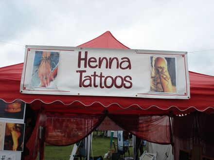 Henna Tattoo stall