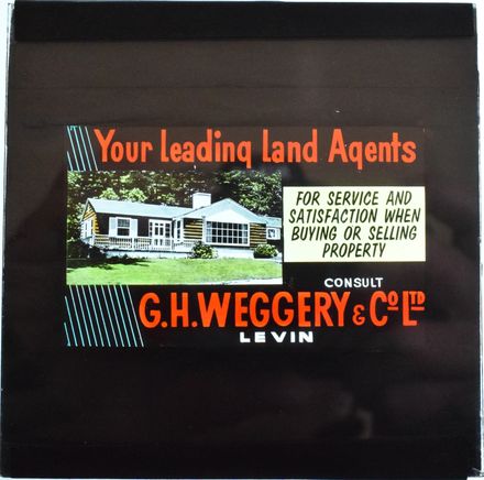 G.H Weggery & Co Ltd- Cinema Advertising Slide - Resource cover image