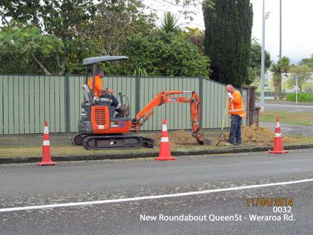 New Roundabout QueenSt - Weraroa Rd Levin 0032 JPEG
