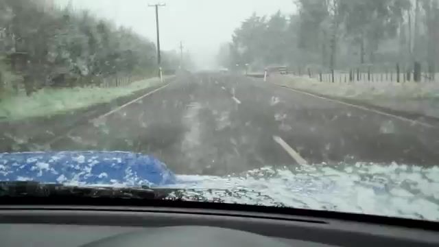 A Drive along McLeavey Road in the Snow - Resource cover image