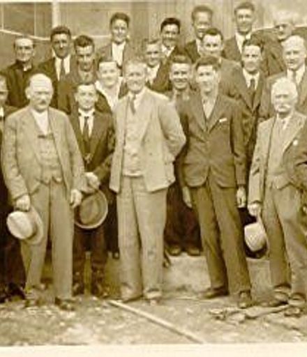 Construction Workers & Trustees, Methodist Church, 1936