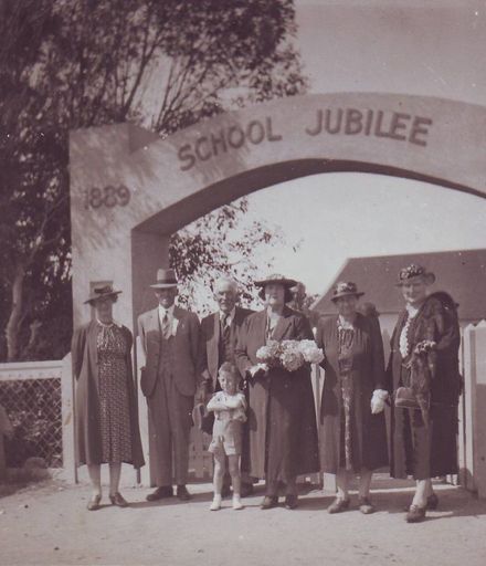 Opening of Memorial Gates at Shannon School, 28 November 1940