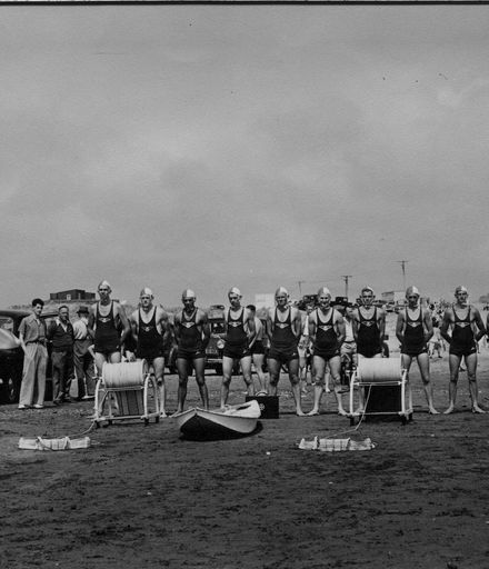 Foxton Surf Livesaving Team c.1940
