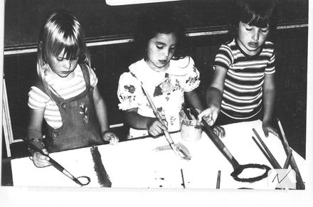 3 children painting - Resource cover image