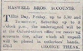 1916 06 May Haswell Bros Levin - Resource cover image