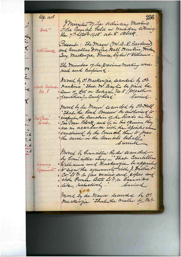 Meeting 76 - 7 September 1908