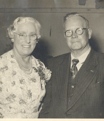 Mr & Mrs A.W. Parton (Levin Mayor 1950-53)