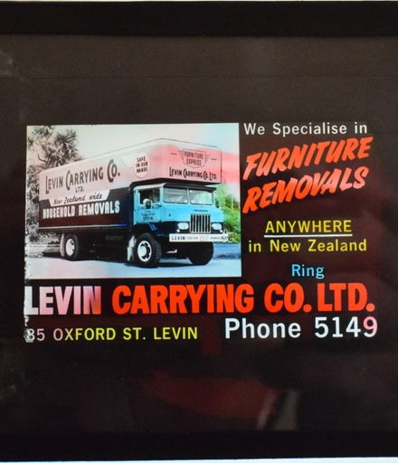 Levin Carrying Company- Cinema Advertising Slide (2)