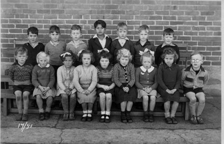 Foxton School Class 17 (?), 1951